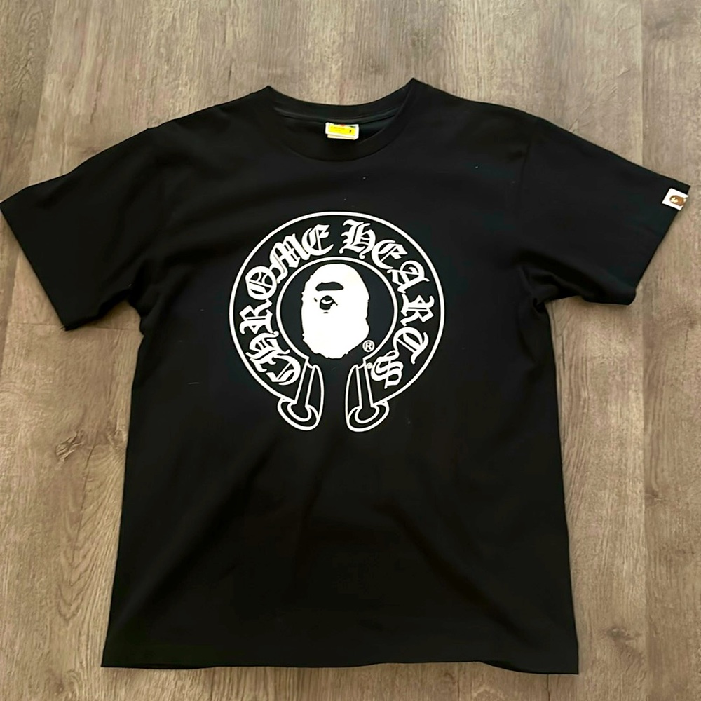 Bape x Chrome Hearts Tee Size M